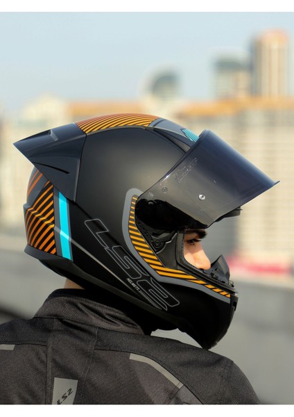 Rapıd 2 Race Extra Mat Gri-Neon Turuncu Kask modelleri