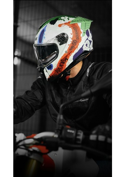 Hawk Joke A2 Mat Motosiklet Kaskı