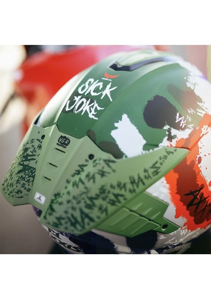 Hawk Joke A2 Mat Motosiklet Kaskı modelleri