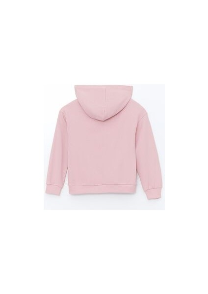 Kapüşonlu Kız Çocuk Sweatshirt ve Tayt