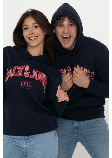 Erkek Logo Baskılı Kapüşonlu Sweatshirt - Circle fiyatları