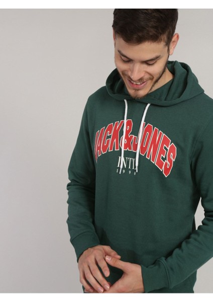 Kapüsonlu Logo Baskili Sweatshirt-12219675 fiyatları