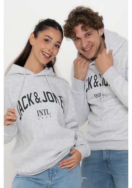 Erkek Logo Baskılı Kapüşonlu Sweatshirt - Circle fiyatları