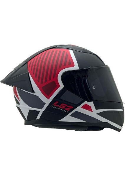 Rapıd 2 Grıd Mat Beyaz-Kırmızı Kask Siyah Cam+Spoiler modelleri