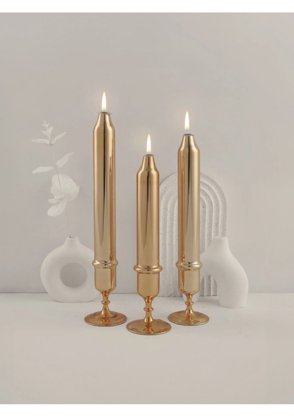 Awe Gold Premium Cam Kandil Seti (200 ml Kandil Yağı Hediye)