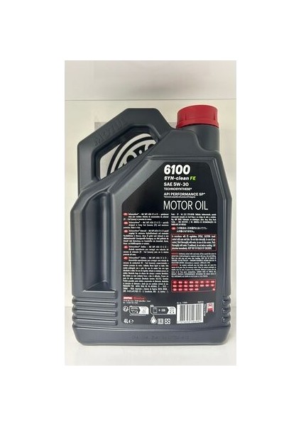 Motor Yağı Motul 6100 Syn-Clean Fe 5W-30 4 Lt. fiyatları
