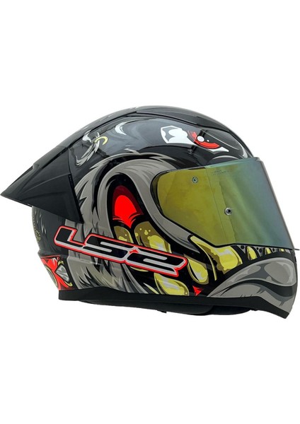 Rapıd 2 Spox Gri-Kırmızı Kask Şeffaf Kask Camı Hediyeli fırsatları