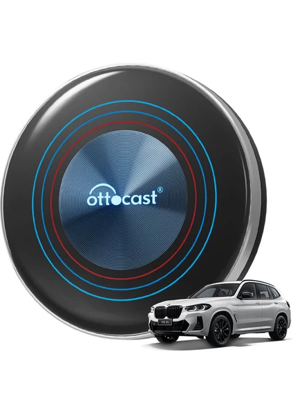 Ottoaibox I3 Bmw, Android 13, Kablosuz/wireless Carplay Üzerinden SM6125 Android Box, Wi-Fi Hotspot, Sım Kart, Google Play Store, Netflix, Youtube Destekli (Imeı KAYITLI)(OT-PCS46-BM)