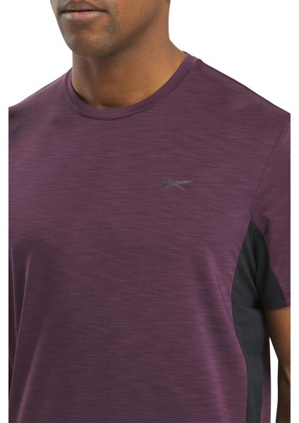 Athlete Tee 2.0 Rbk-Chıll Mor Erkek Kısa Kol T-Shirt modelleri