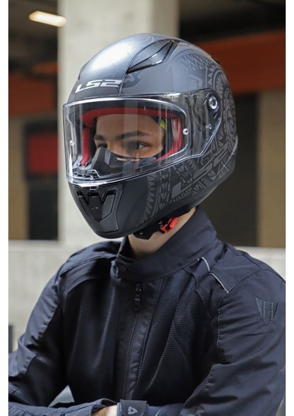 Rapid 2 Takaroa Mat Siyah Kask