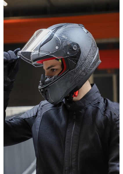 Rapid 2 Takaroa Mat Siyah Kask