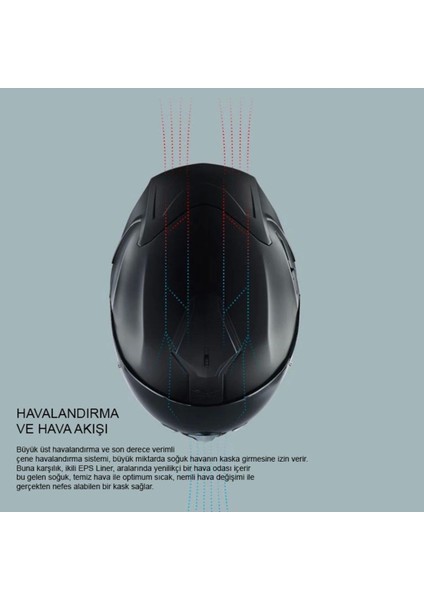 SX.100R Fullblack Mat Siyah Kask