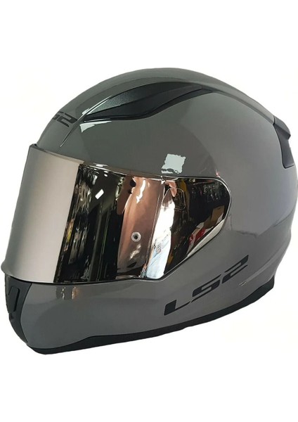 Rapıd Motosiklet Tam Kapalı Kask Nardo Gri