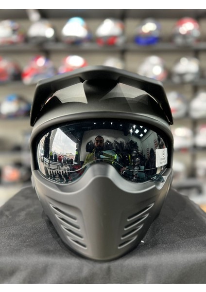 Sw 726 x Tokyo Mat Tıtanıum Kask