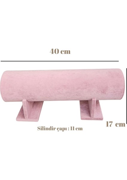 Taç,toka ve Saç Bandı Standı ,düzenleyicisi ve Organizatörü Süet Pembe(40 Cm) fırsatları