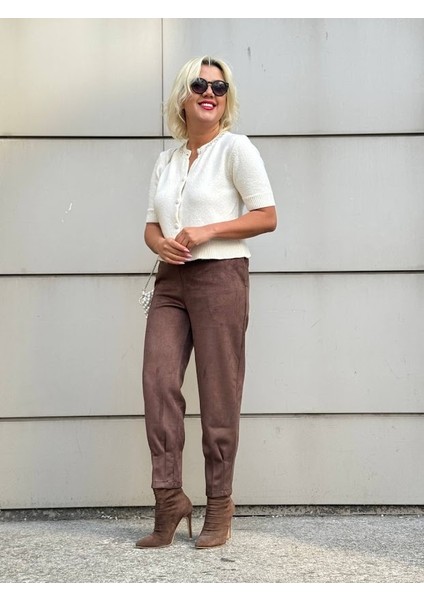 Rvr Pensli Süet Pantolon indirimleri