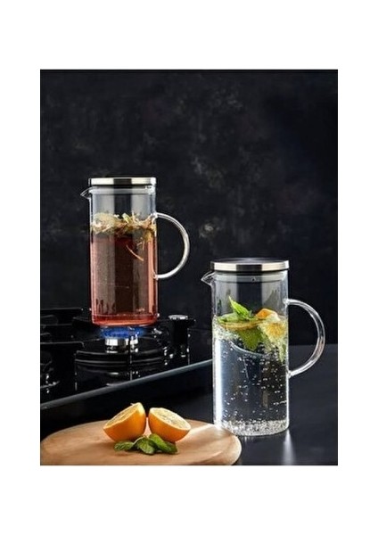 Borosilikat Cam Sürahi 1 Litre fırsatları