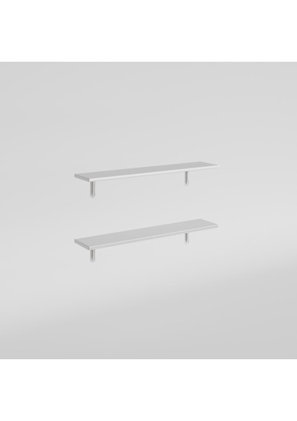 Kenzlife petek üstü raf dresuar golden boy byz 080*24 ikili kitaplık duvar rafı 080 cm uzunluk modelleri