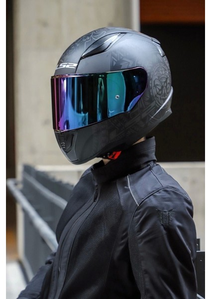 Rapid 2 Takaroa Mat Siyah Kask