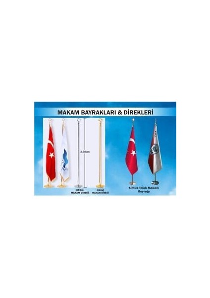 Makam Bayrak ve Direkleri