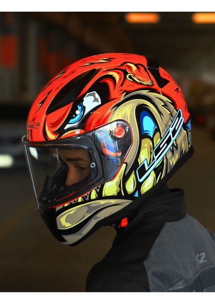 Rapıd 2 Spox Kırmızı-Gri Kask