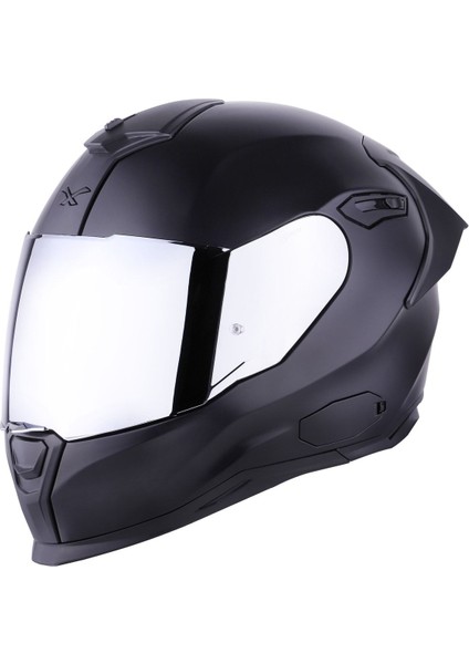 SX.100R Fullblack Mat Siyah Kask