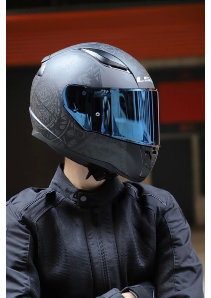 Rapid 2 Takaroa Mat Siyah Kask