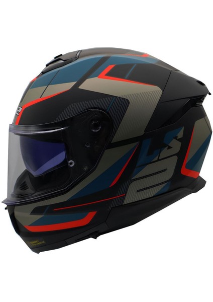 Stream 2 Road Full Face Motosiklet Kaskı Gri Siyah fiyatları