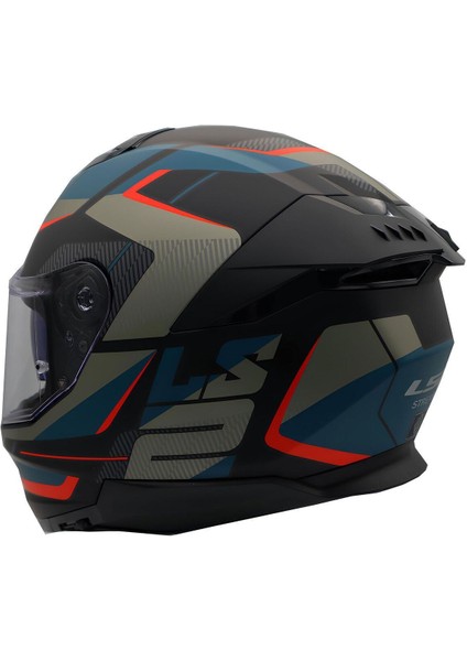 Stream 2 Road Full Face Motosiklet Kaskı Gri Siyah modelleri