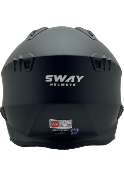 726 x Mat Siyah Tokyo Kask