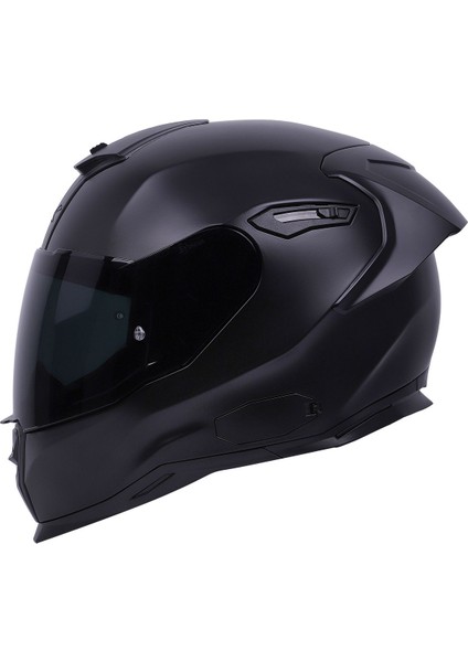 SX.100R Fullblack Mat Siyah Kask
