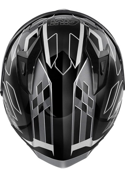 50.9 Assault Siyah-Tıtanıum-Gri Kask