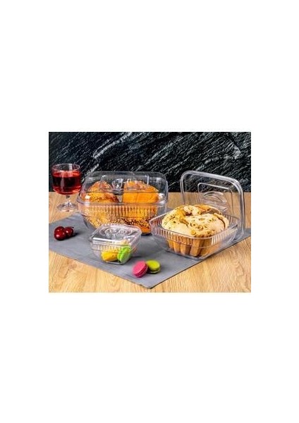 Maxi Fantastic Kare Saklama Kabı Seti (5250 Ml)