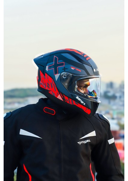 Rapıd 2 Xtreet Mat Siyah-Kırmızı Kask+Spoıler modelleri