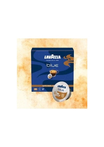 Blue Caffe Crema Lungo Kapsül 100'LÜ