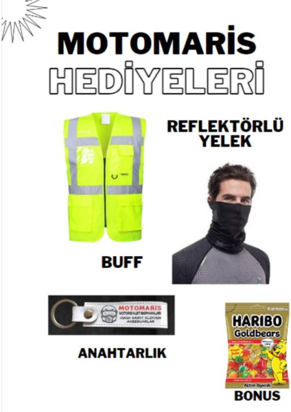 Hunter Sv Onı B5 Matt Red Çift Vizörlü Çene Çıkabilen Model