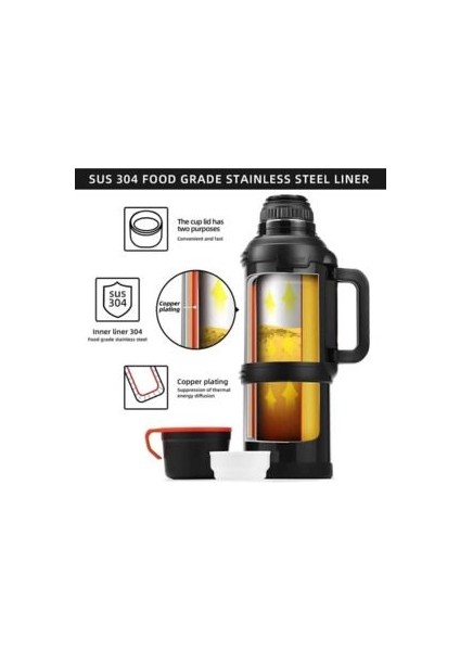 4 Litre 48 Saat Sıcak Soğuk Garantili Termos modelleri