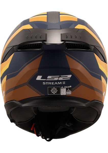 Stream 2 Vintage Kapalı Motosiklet Kaskı Turuncu fırsatları