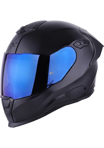 SX.100R Fullblack Mat Siyah Kask