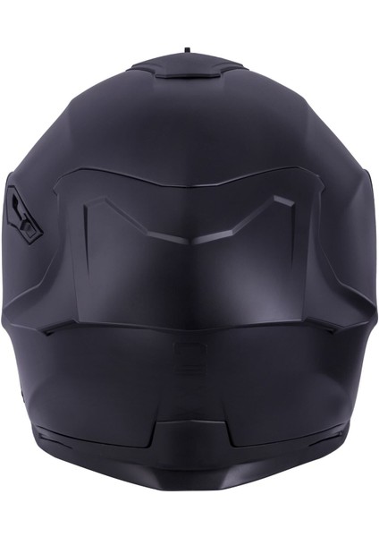 SX.100R Fullblack Mat Siyah Kask