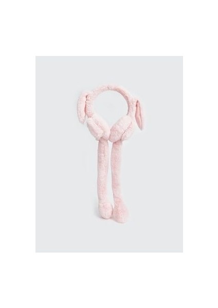 Lcw Accessorıes Pembe Leylak 3D Kulak Detaylı Pelüş Kız Çocuk Kulaklık fiyatları