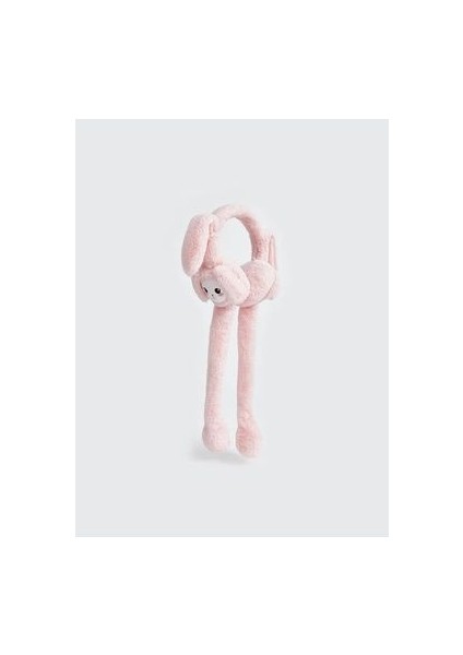 Lcw Accessorıes Pembe Leylak 3D Kulak Detaylı Pelüş Kız Çocuk Kulaklık modelleri