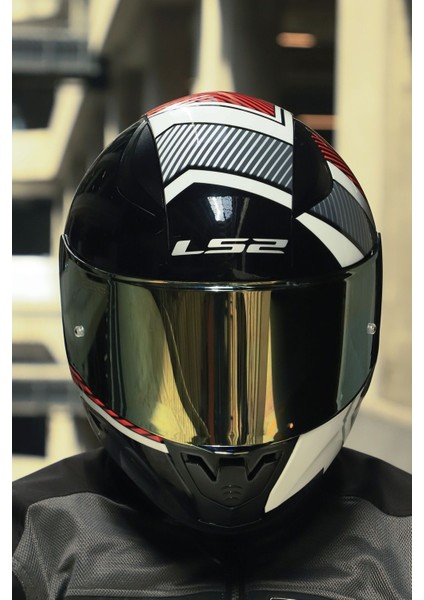 Rapıd 2 Race Extra Beyaz-Kırmızı Kask