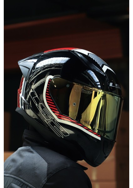 Rapıd 2 Race Extra Beyaz-Kırmızı Kask