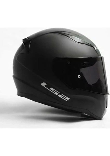 Rapıd 2 Mat Siyah Motorsiklet Kask Polikarbon Dış Kabuk ve Hipoalerjenik İç Astar