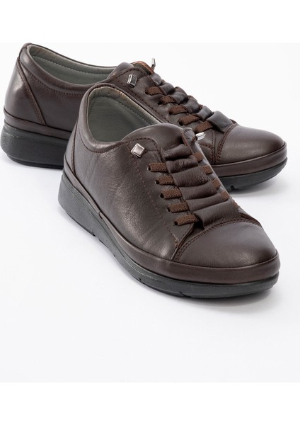 Anne Dolgu Topuk Comfort Ayakkabı Deri Br 950 Kahverengi fiyatları