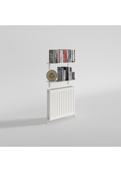 Kenzlife petek üstü raf dresuar golden boy byz 040*24 ikili kitaplık duvar rafı 040 cm uzunluk fiyatları