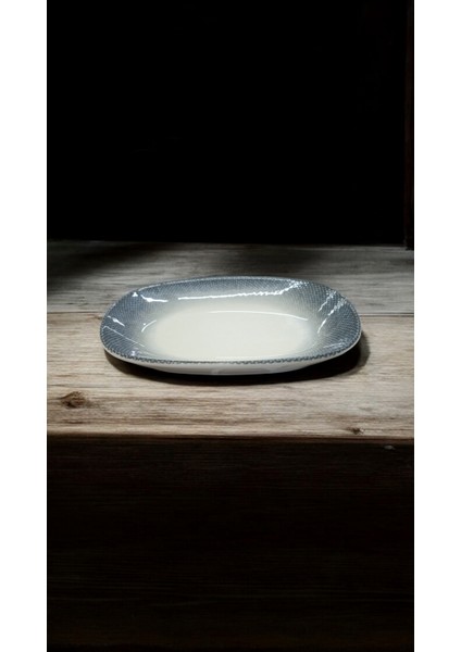 Evmutfak Güral Porselen 6 Adet 15 cm Suje Kayık Tabak 206