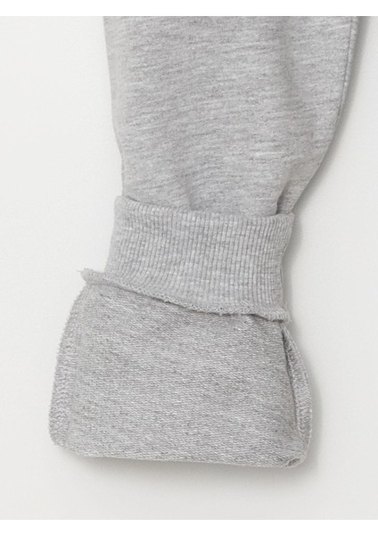 Lcw Kids Baby Bisiklet Yaka Uzun Kollu Baskılı Erkek Bebek Tişört ve Pantolon 2'li Takım fırsatları
