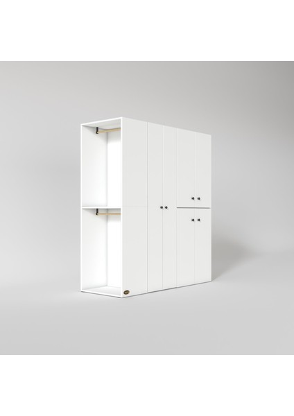 Kenzlife çamaşır-kurutma makinesi dolabı ve giysi dolabı bistamimdf sol byz 180*160*60 % 100 FULL MDF modelleri